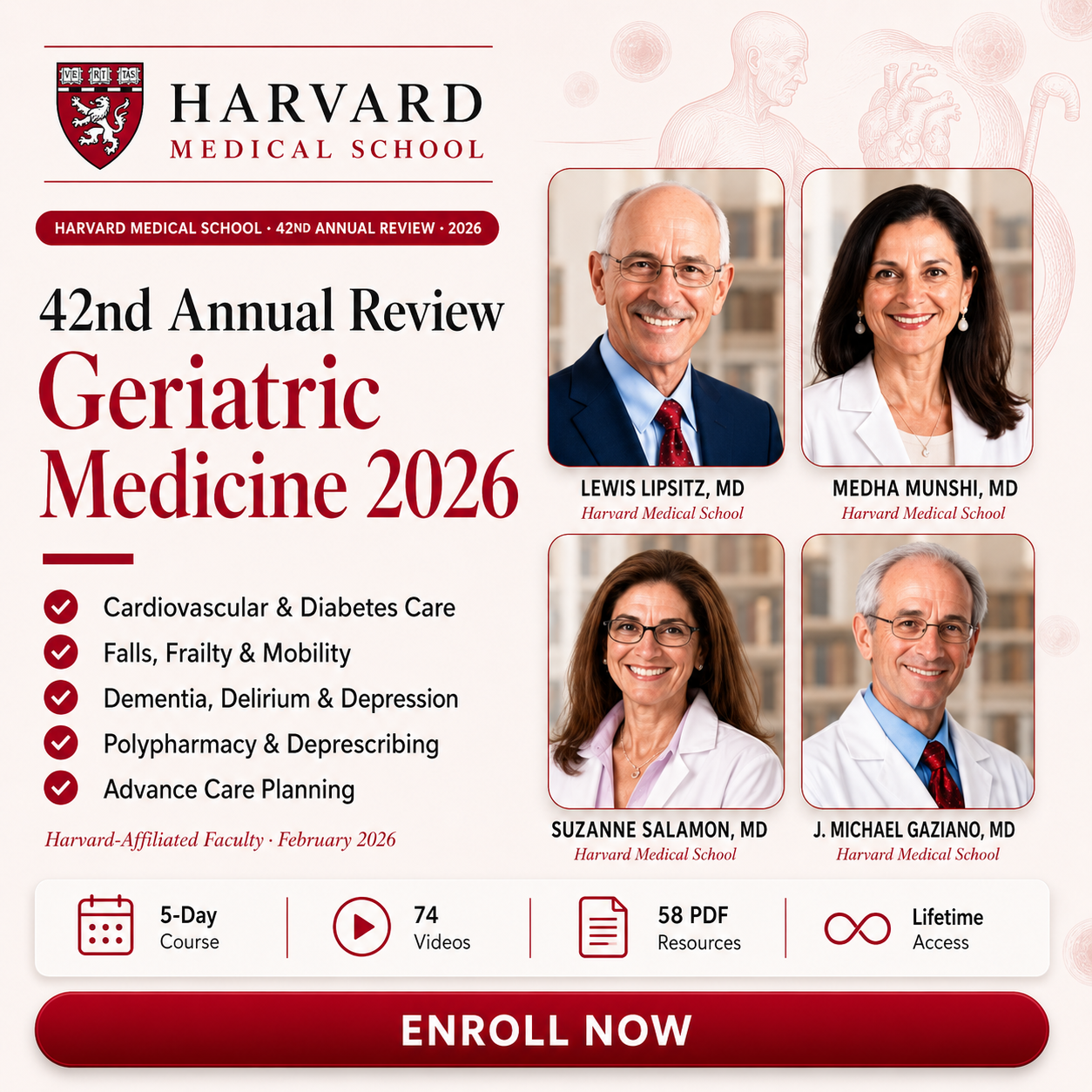 ChatGPT Image Jul 30, 2026, 02_01_16 AM Harvard 42nd Annual Review of Geriatric Medicine 2026 - Image 1