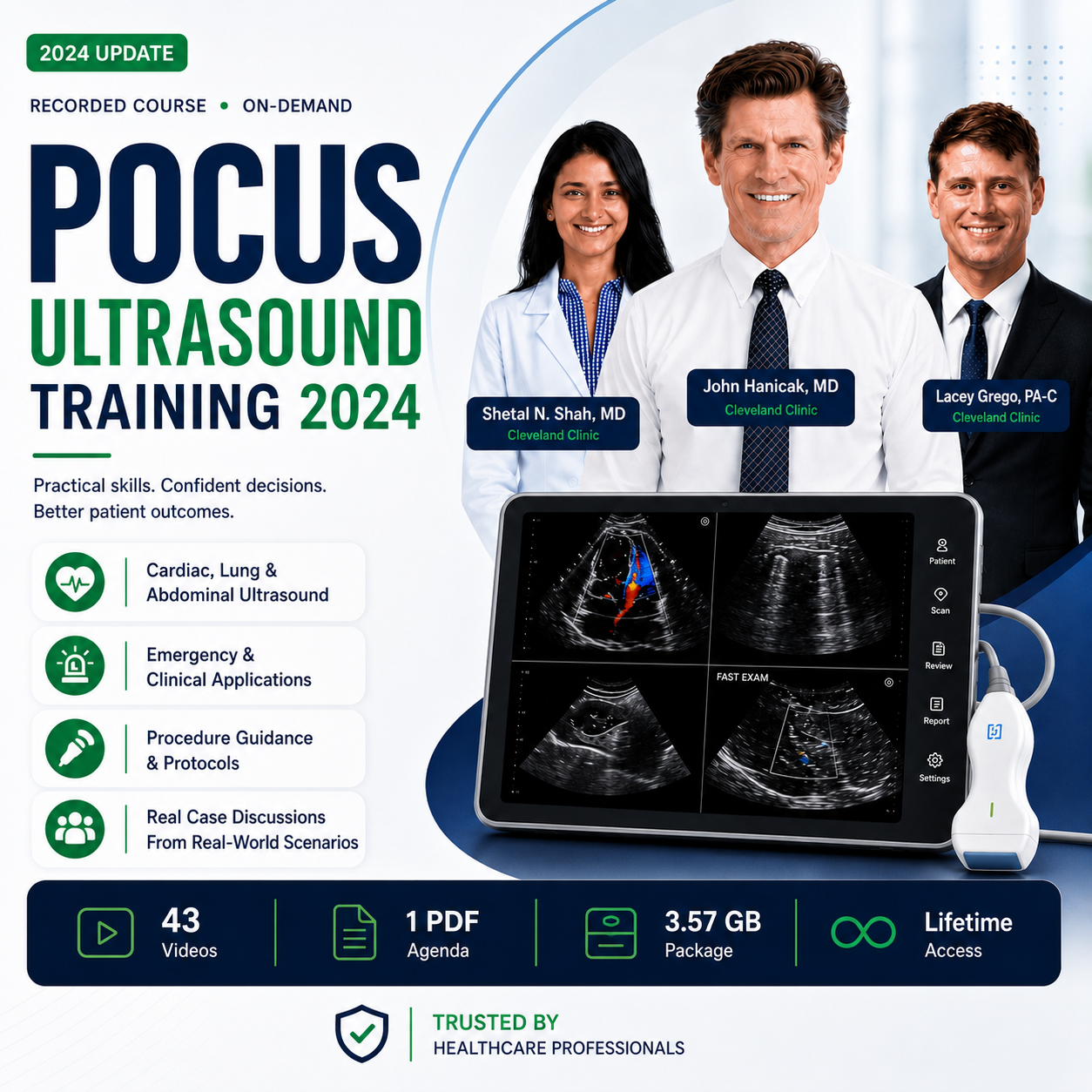 ChatGPT Image Aug 11, 2026, 12_31_45 AM Cleveland Clinic Ultrasound Course: Integrating POCUS Into Your Practice 2024 (Videos) - Image 1