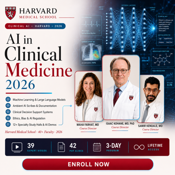 Harvard AI in Clinical Medicine 2026