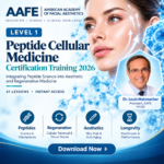 AAFE Peptide Cellular Medicine Online Certification Training 2026